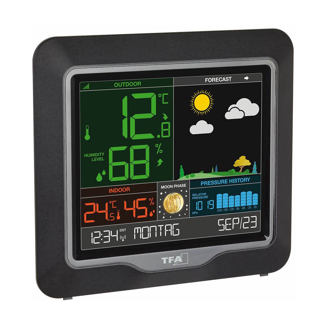 TFA 35.1150.01 Wetterstation schwarz