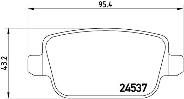 Magneti Marelli Bremsbelagsatz, Scheibenbremse 363700444016 Für Volvo Proton Land Rover