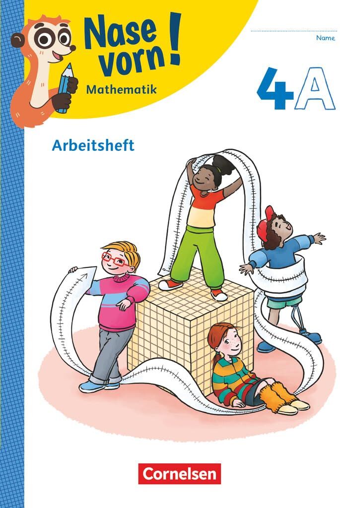 Nase vorn! - Lehrwerk für Mathematik - Ausgabe 2023 - 4. Schuljahr: Arbeitsheft - Teil A und B - Mit Kartonbeilagen und digitalen Medien - Preis vom 12.10.2026 11:37:12 h