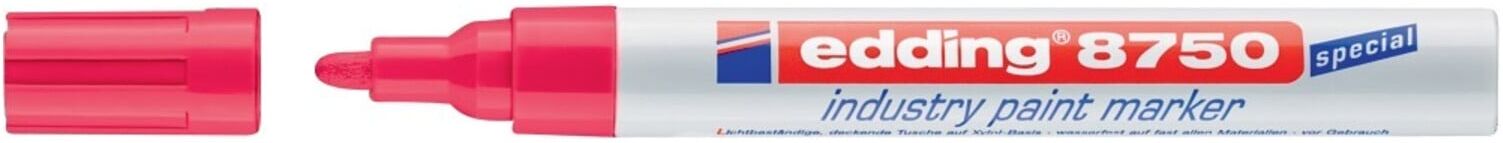 edding Industrie-Lackmarker 8750 rot (4-8750002)
