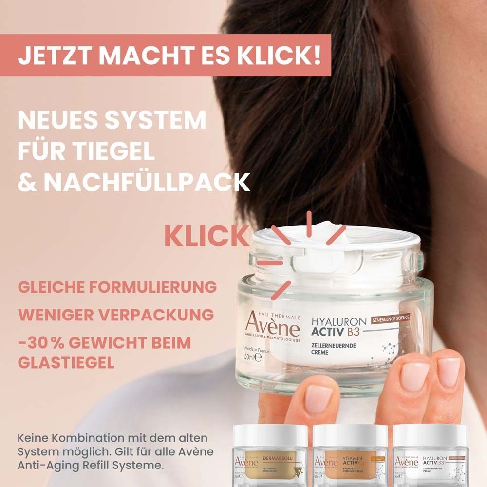 Avene Avène Hyaluron Activ B3 Zellerneuerndes Aqua-Gel + 2x50 ml Gel