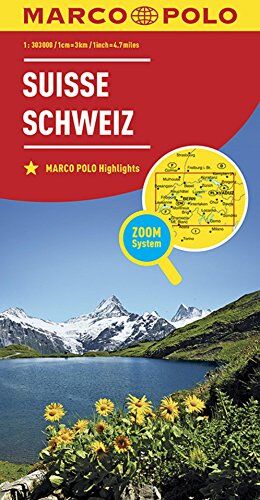 Collectif - MARCO POLO Länderkarte Schweiz 1:303 000 (MARCO POLO Länderkarten) - Preis vom 02.10.2026 23:42:20 h