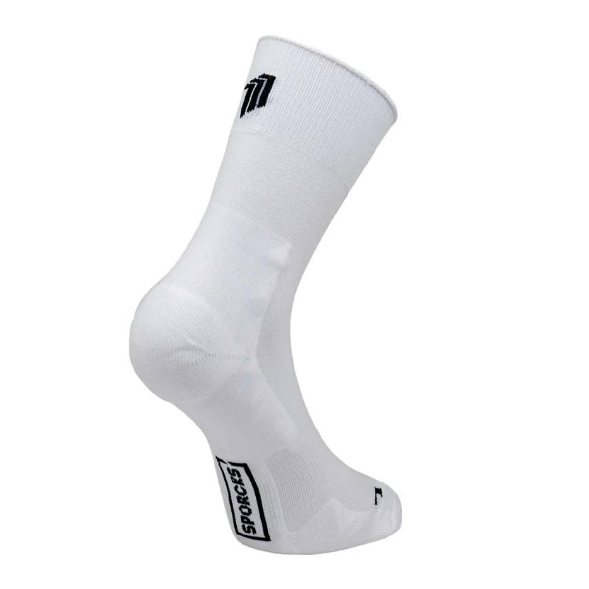 Meias Brancas para Maratona Sporcks, Tamanho S Unisex