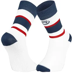 BV Sport, Unisex, Sportsocken, Light Run Haute Ibiza (39 - 41), Rot, Mehrfarbig, Blau