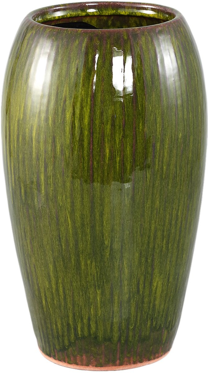 PTMD Tamica Keramische Pot Dark Green S