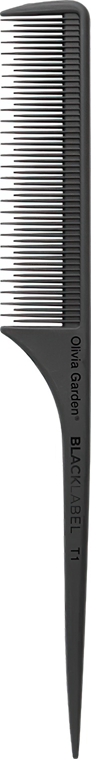 Olivia Garden Black Label Stielkamm C-1008