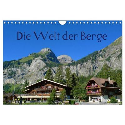 Die Welt der Berge (Wandkalender 2026 DIN A4 quer), CALVENDO Monatskalender