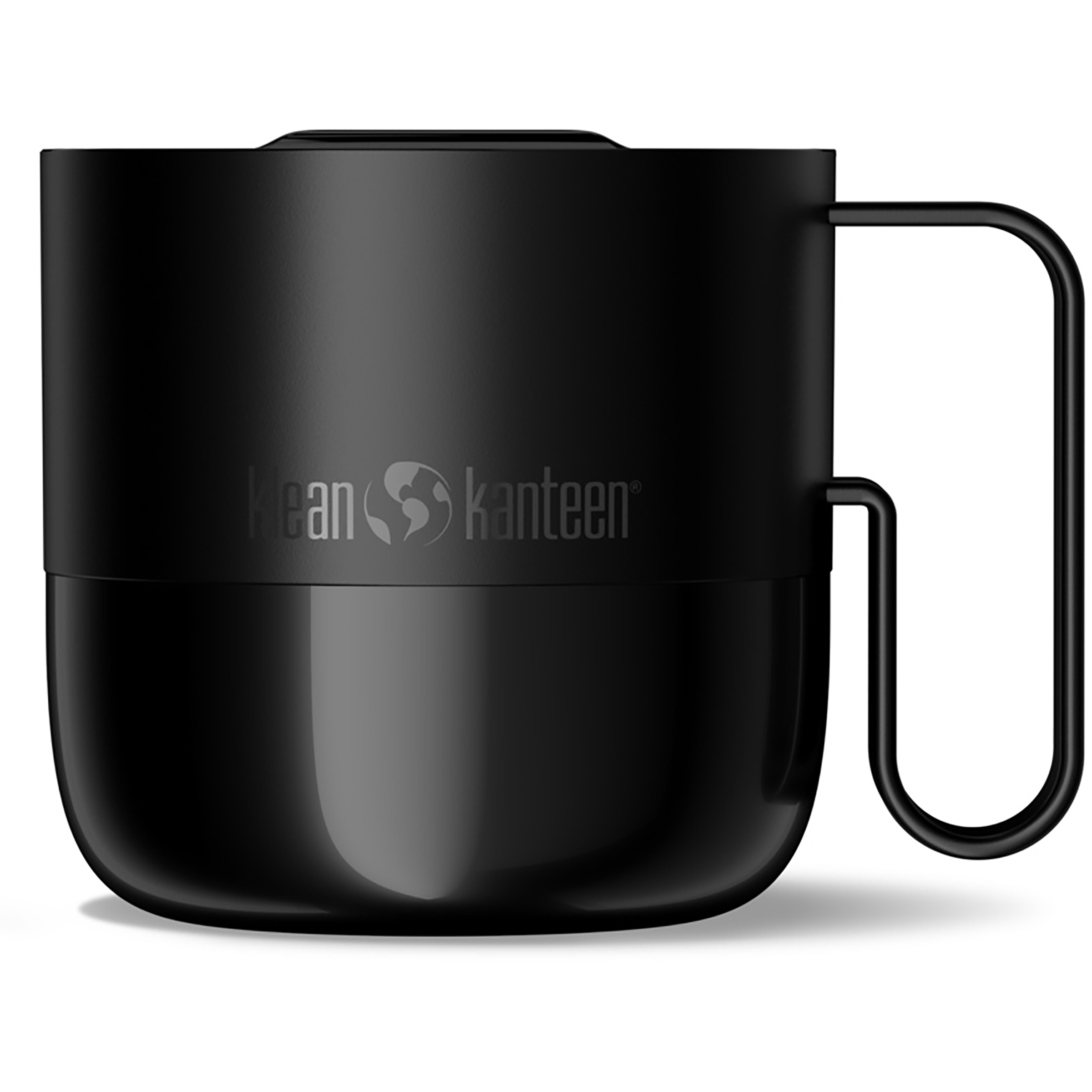 Klean Kanteen Rise Mug Trinkbecher Trinkflaschen schwarz Größe 355ml Camping