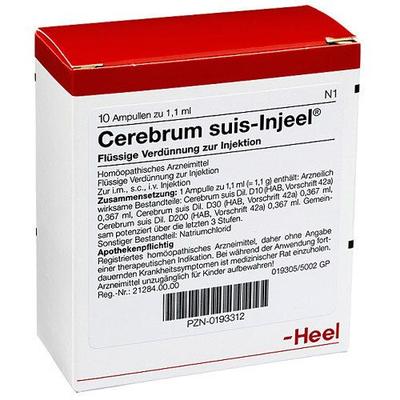 Cerebrum Suis Injeel Ampullen 10 St