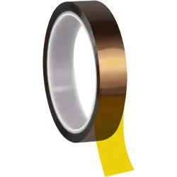 plottiX Hitzebeständiges Klebeband 20 mm  x 33 m gelb