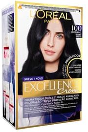 L'Oreal Paris Excellence Brunette Tinte #100-True Black
