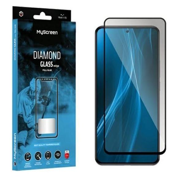 MyScreen Protector MS Diamond Glass Edge FG Honor Play 8T czarny/black Full Glue (1 Stk., Honor Play 8) (40012064)