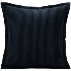 Kissen CAPRI schwarz (BH 40x40 cm) - schwarz - BH 40x40 cm