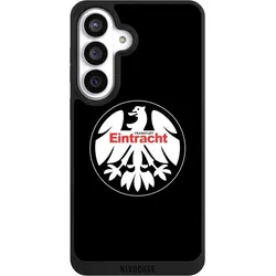 Nivocase Handyhülle für Samsung Galaxy S26+ Hülle NIVOpure Case Schwarz Eintracht Frankfurt Offizielles (Samsung Galaxy S26+), Smartphone Hülle, Schwarz