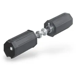 Selve Doppelwellenbolzen, verstellbar, für Stahlwelle SW 60