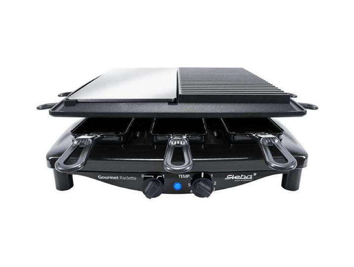 Steba RC 8 Black Steel Raclettegrill schwarz