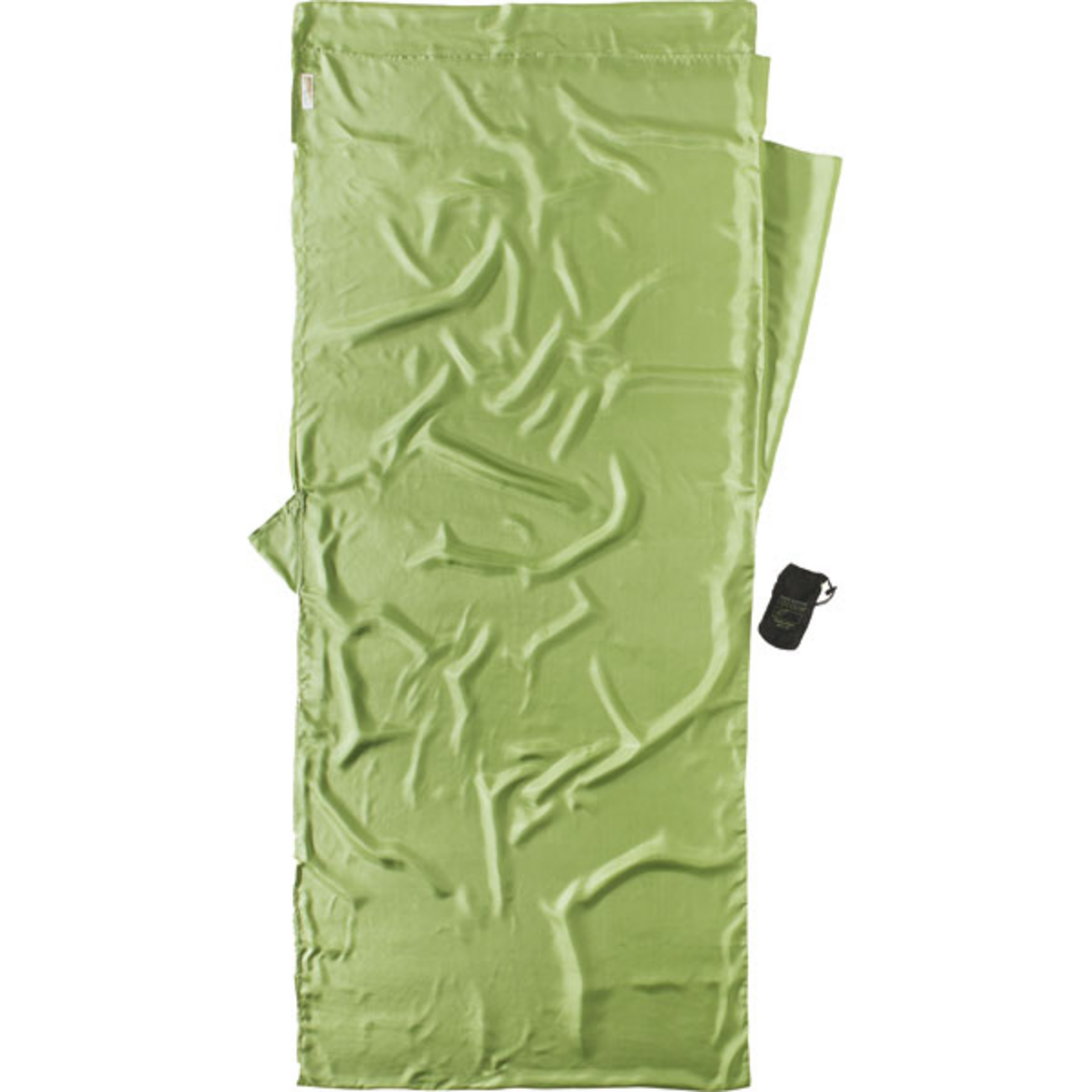 Cocoon TravelSheet Insect Shield Silk Schlafsack Hüttenschlafsäcke & Inlets gruen Größe max. 200cm Trekking Hautfreundlich