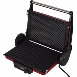 Bosch Hausgeräte TCG4104, Kontaktgrill, Schwarz, Rot