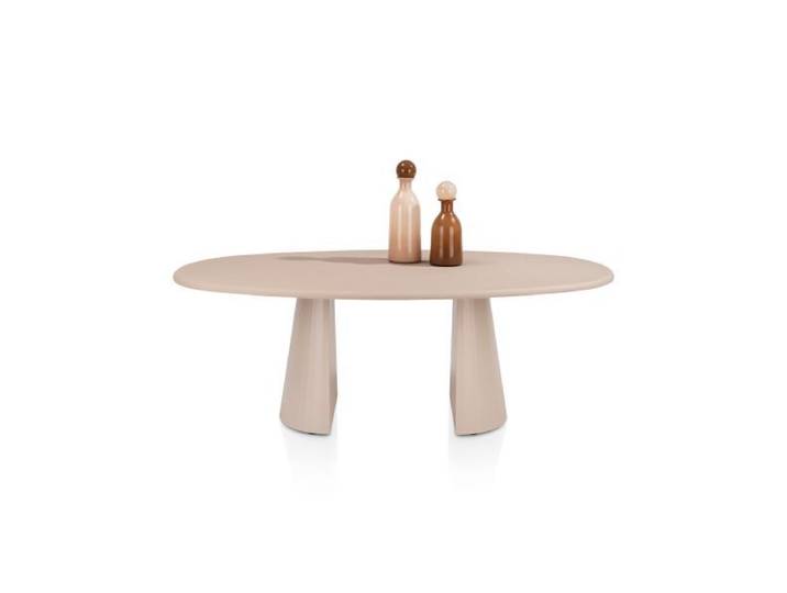 XOOON Lund Esstisch oval Stone-Skin
