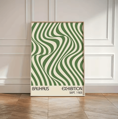 Uplift Curations 3 Piece Bauhaus Geometric Wall Art Set Minimalist Mid Century Canvas Posters Unframed 2 7.9 11.8 In (unframed)