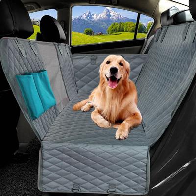 Uplift Essentials Waterproof Dog Car Seat Cover Hammock For Rear Seat Protection 59.8 X 56.3 In