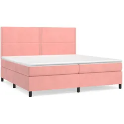 vidaXL, Boxspringbett, Bermenus (Block mit Quadraten) (200 x 200 cm)