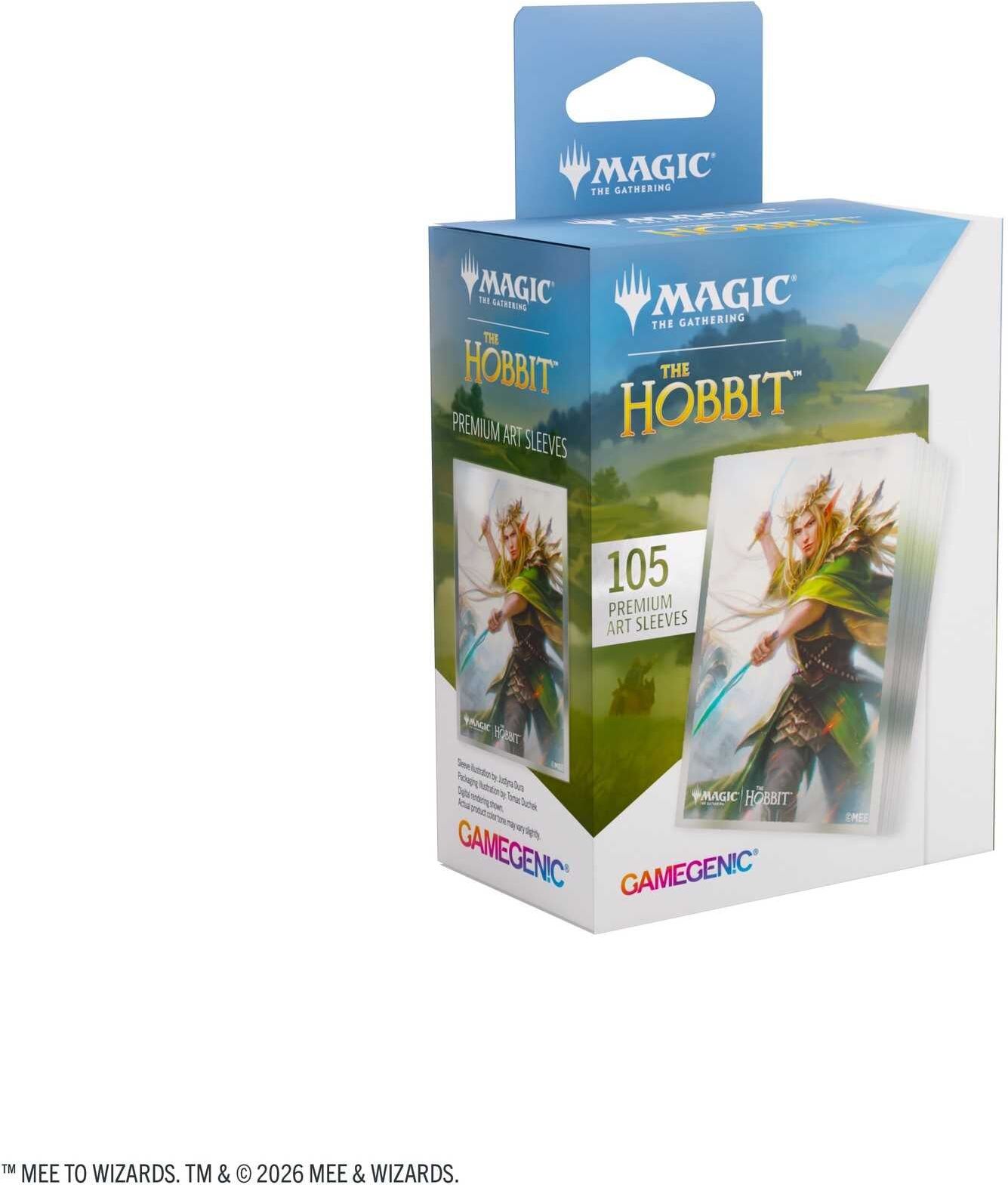 Gamegenic Magic: The Gathering The Hobbit Premium Art Sleeves – Thranduil, Sindarin Liege for Card Game Accessories