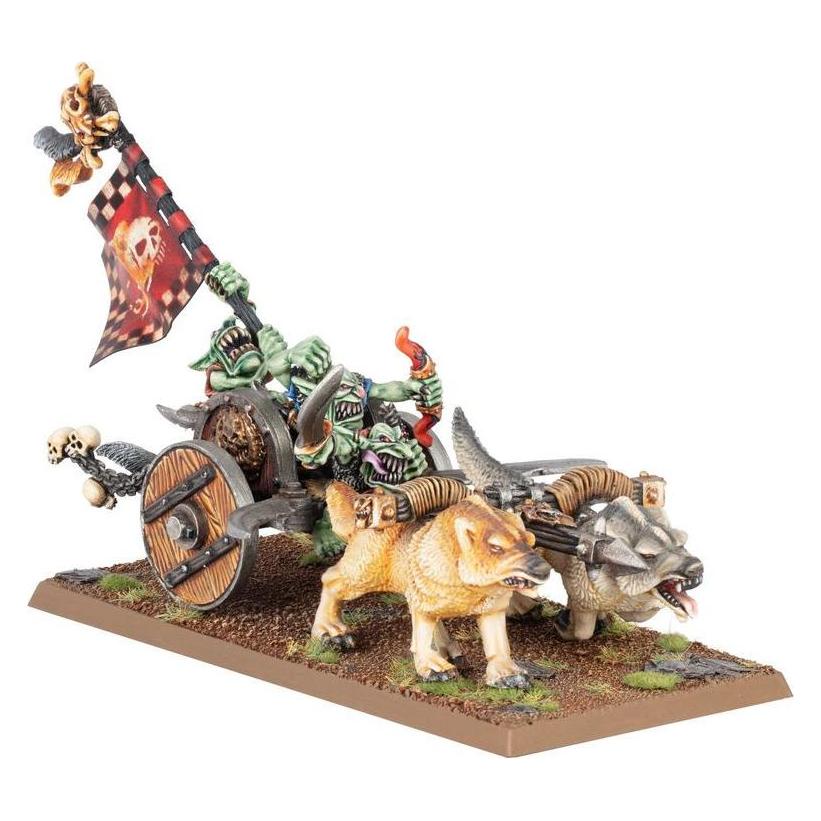 Games Workshop Warhammer ToW - Orc & Gobelin Tribus Char à loups Gobelins (Kunststoff, Metall) (44908020)