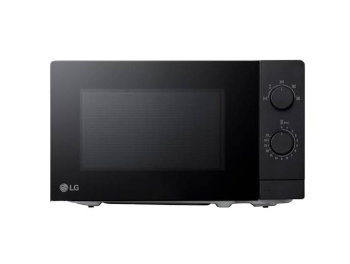 LG MS2082H Mikrowelle, 20 l, 700 W, 5 Leistungsstufen, Auftaufunktion, leicht zu reinigen, Kindersicherung, kompakt und sicher, Weiß