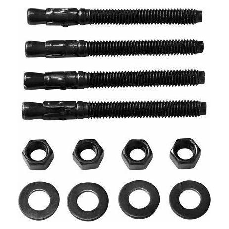 Ergotron Attachment Options Hardware Kit for Base (4) concrete stud anchors, 9.5 x 95, 500 g (90-018)