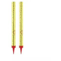 Goldene Tortensprühkerzen, 18 cm – Packung mit 2 Stück