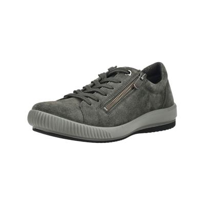 Sneaker LEGERO "Legero Sneaker Veloursleder", Damen, Gr. 43, dunkelgrün, Veloursleder, Schuhe Sneaker