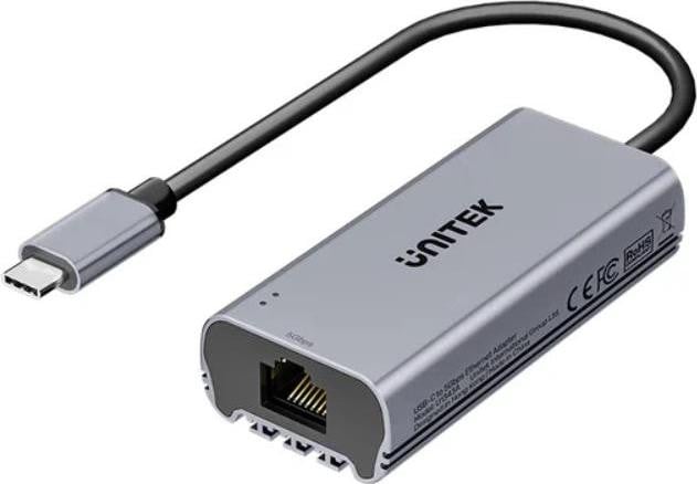 UNITEK USB-C naar RJ45 adapter met 5 Gbps snelheid