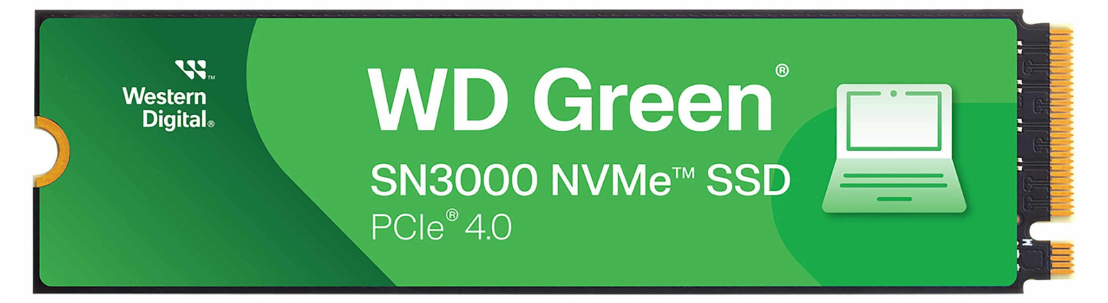 Western Digital SN3000 Green Interne SSD NVMe 1 TB