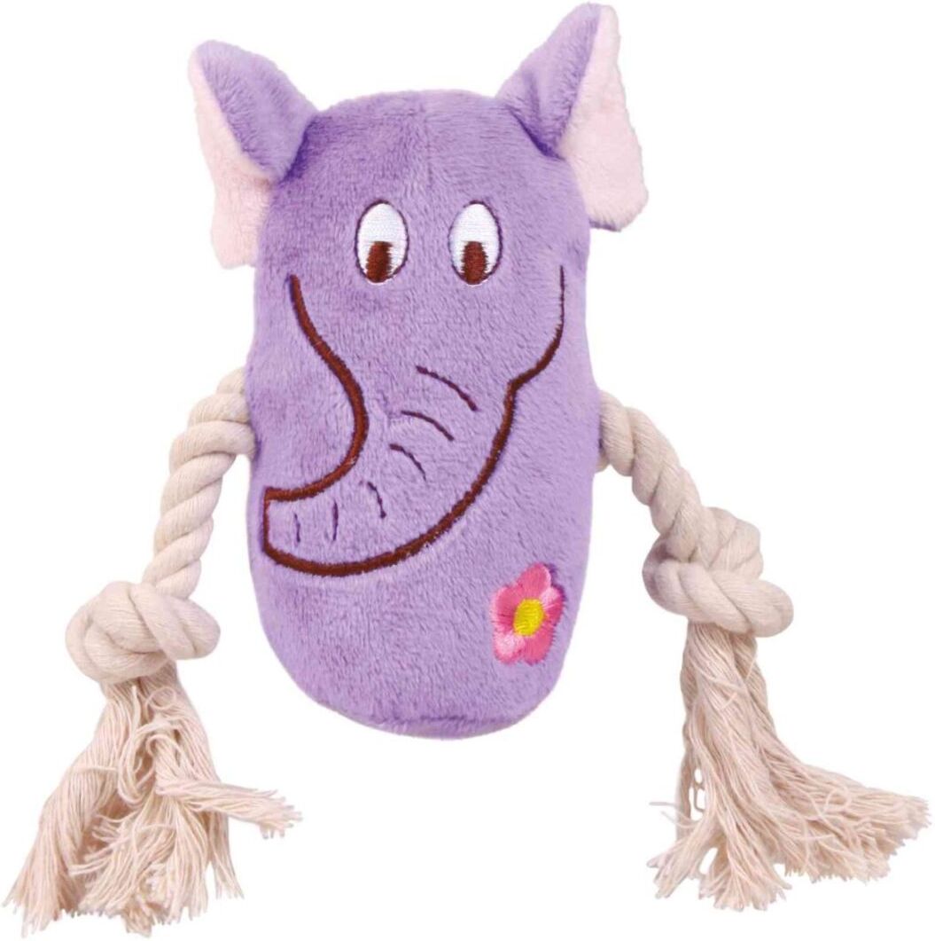 TRIXIE Tier mit Tau, Plüsch, 13 cm, sortiert