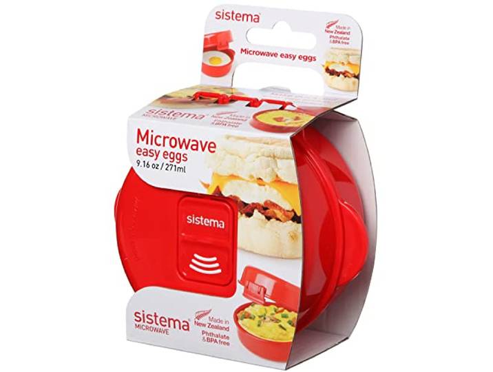 Sistema Microwave Easy Eggs Eierkoker, 270 ml, rood