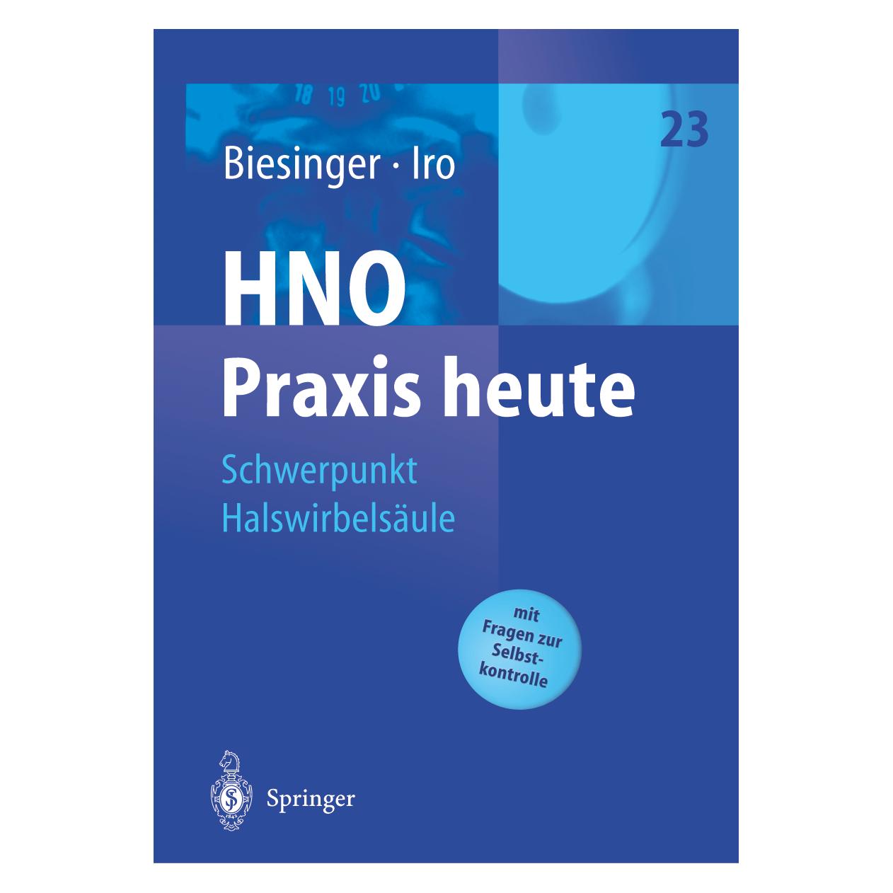 Springer Schwerpunkt Halswirbelsäule (Deutsch, Softcover) (55531058)