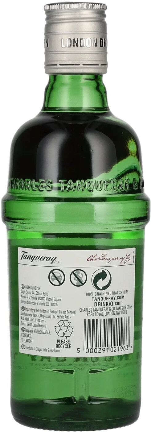 Tanqueray Gin Tanqueray LONDON DRY GIN Export Strength 43,1% Vol. 0,35l
