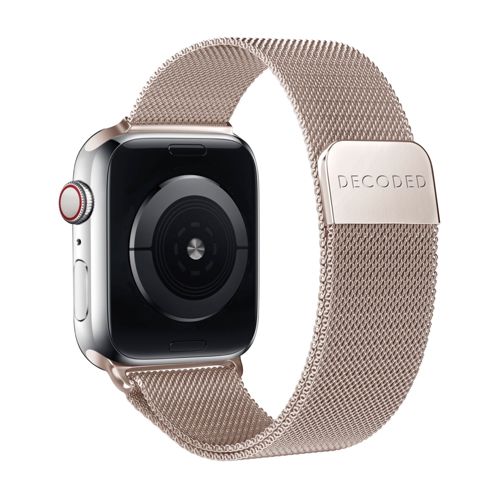 Decoded Milanaise Traction Strap 38/40/41/42mm Matte Gold