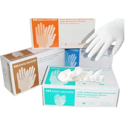 Latex Handsch Ungep Gr L