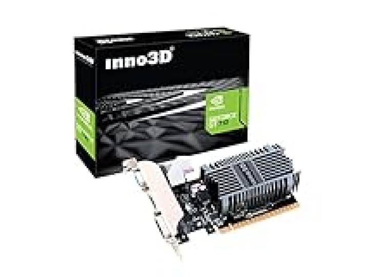 Inno3D Nvidia GeForce GT 710 2GB DDR3 LP Low Profile Carte Graphique HDMI DVI VGA Slot Unique