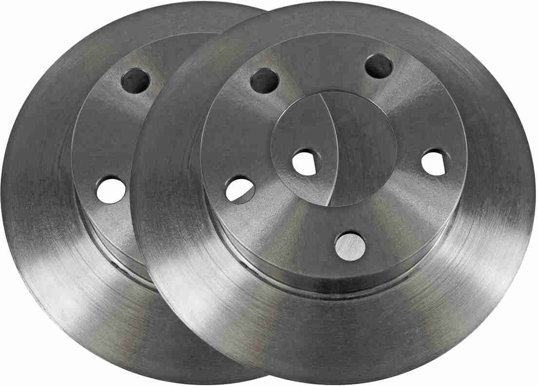 Vaico Bremsscheibe Original Qualität V10-40068 Hinterachse Voll 245mm 10mm Für Vag