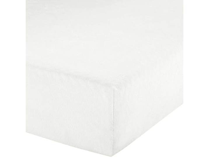 Erwin Müller Spannbettlaken, Spannbetttuch Erding Frottee-Stretch weiß Größe 180x200 cm - 200x200 cm - hautsympathisch, kuschelig, bügelfrei, Rundumgummi