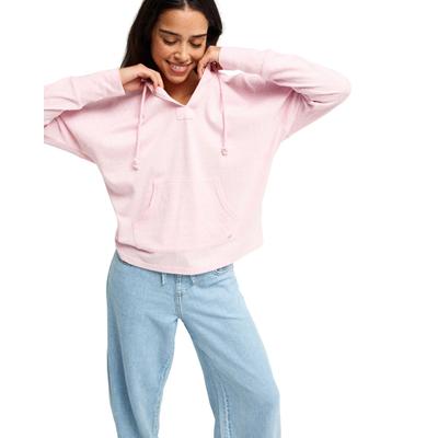 Hoodie ROXY "Destination Surf", Damen, Gr. M, rosa (pink lavender), Obermaterial: 55% Baumwolle, 45% Polyester., Sweatshirts Hoodie