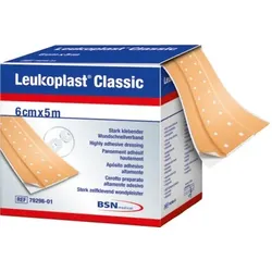 LEUKOPLAST Classic Pflaster 6 cmx5 m Rolle 1 St Pflaster