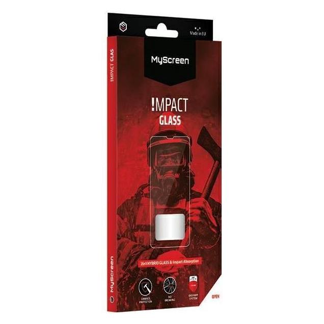 MyScreen Protector MS ImpactGLASS iPhone 1212 Pro 6,1 HybrydGlass 8H (1 Stk., Apple iPhone 12, Apple iPhone 12 Pro) (M4905IMPG PLUG)