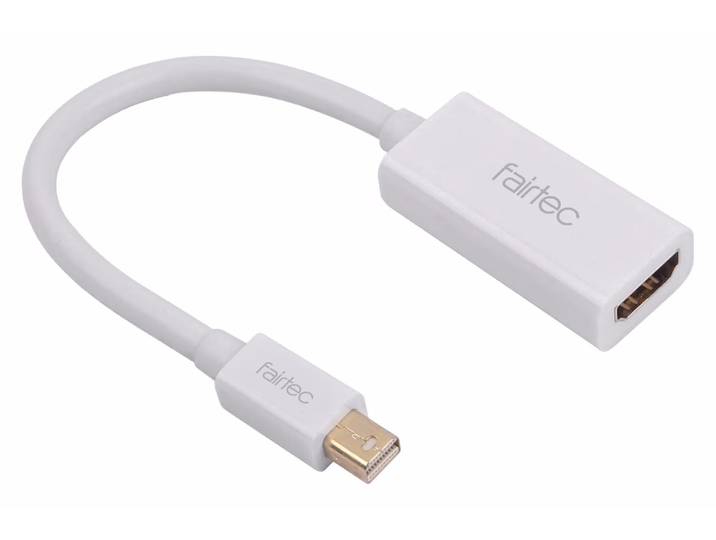 FairTec Mini DisplayPort HDMI 20cm Mini DisplayPort Connector to HDMI – PC Kabel/PC Adapter