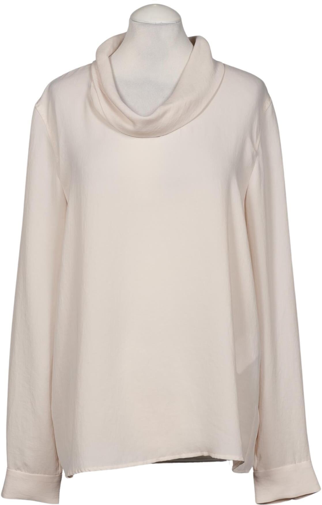 Cain Damen Bluse, Cremeweiß, Gr. EU 40 (Marc Cain N4), Synthetik - Second Hand