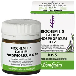 Biochemie 5 Kalium phosphoricum D 12 Tab 80 St