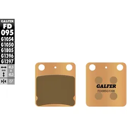 Galfer Bremsbelag FD095 - G1396
